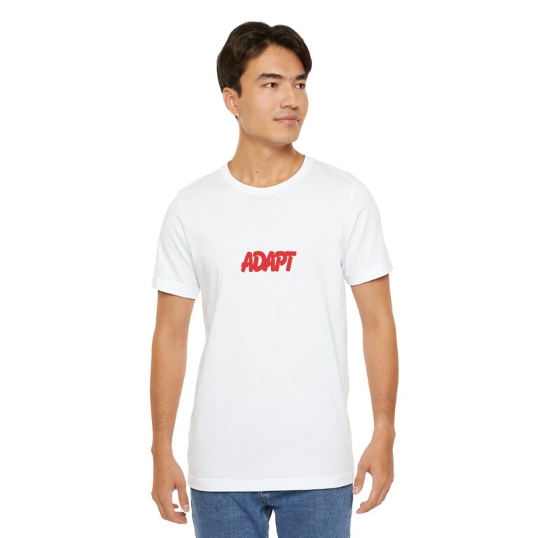 ADAPT White Short Sleeve Tee