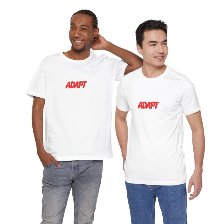 ADAPT White Short Sleeve Tee