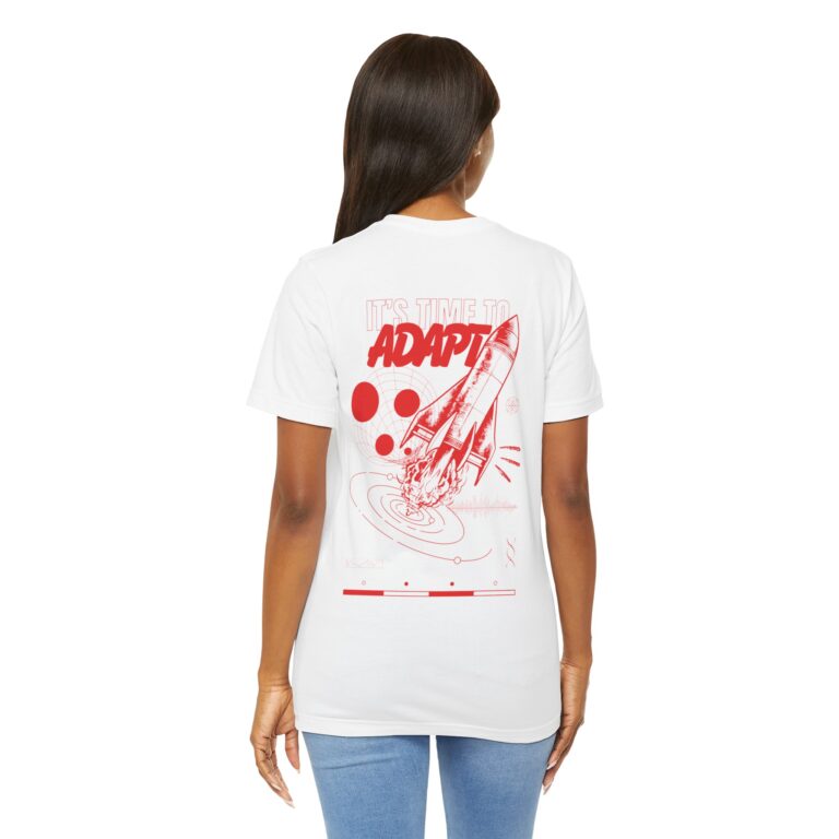 ADAPT White Short Sleeve Tee