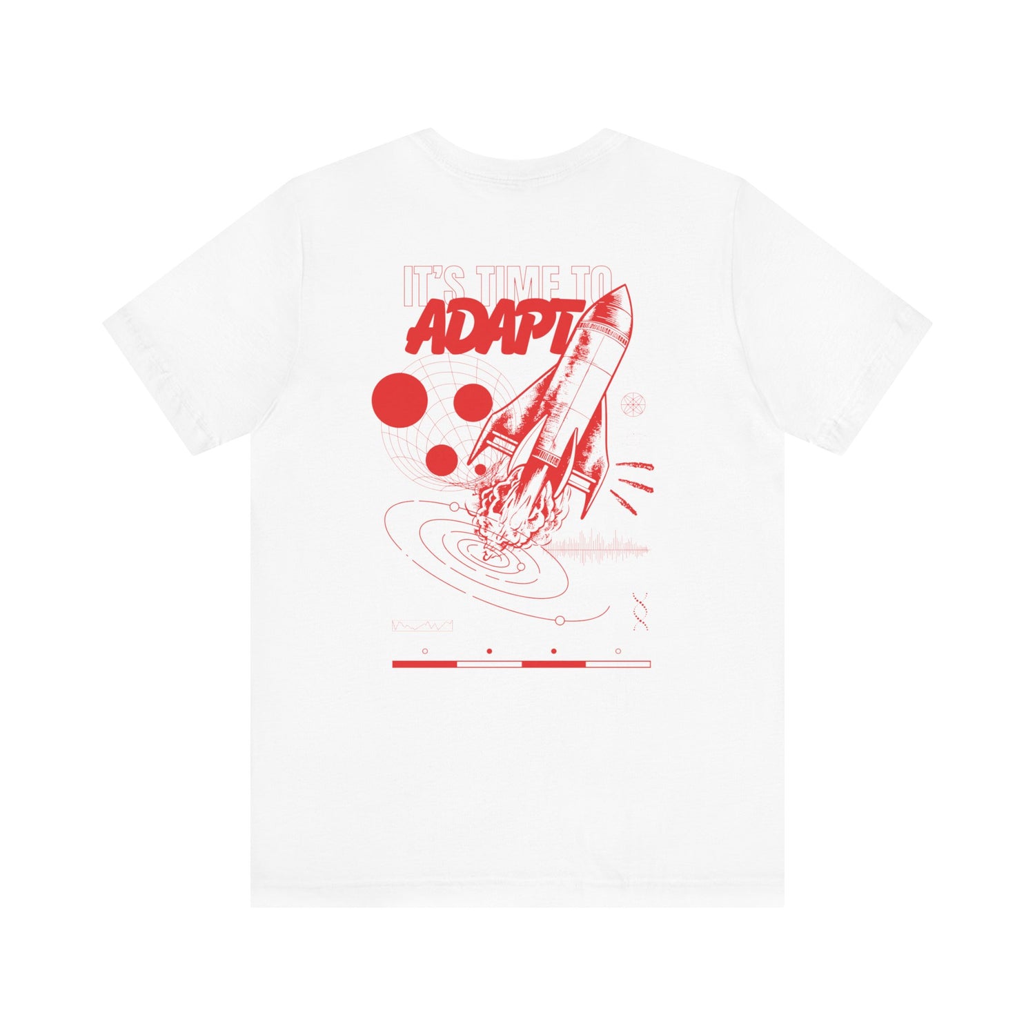 ADAPT White Short Sleeve Tee