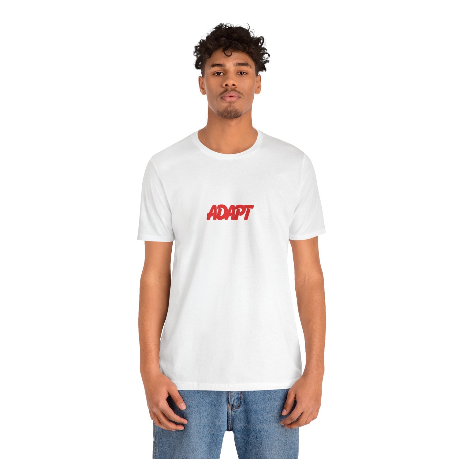 ADAPT White Short Sleeve Tee
