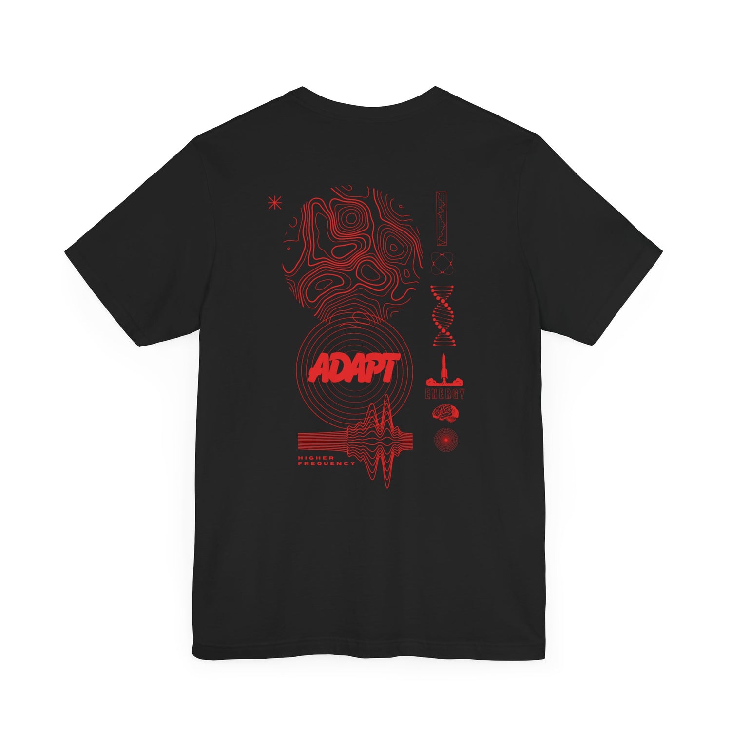 ADAPT Black Short Sleeve Tee