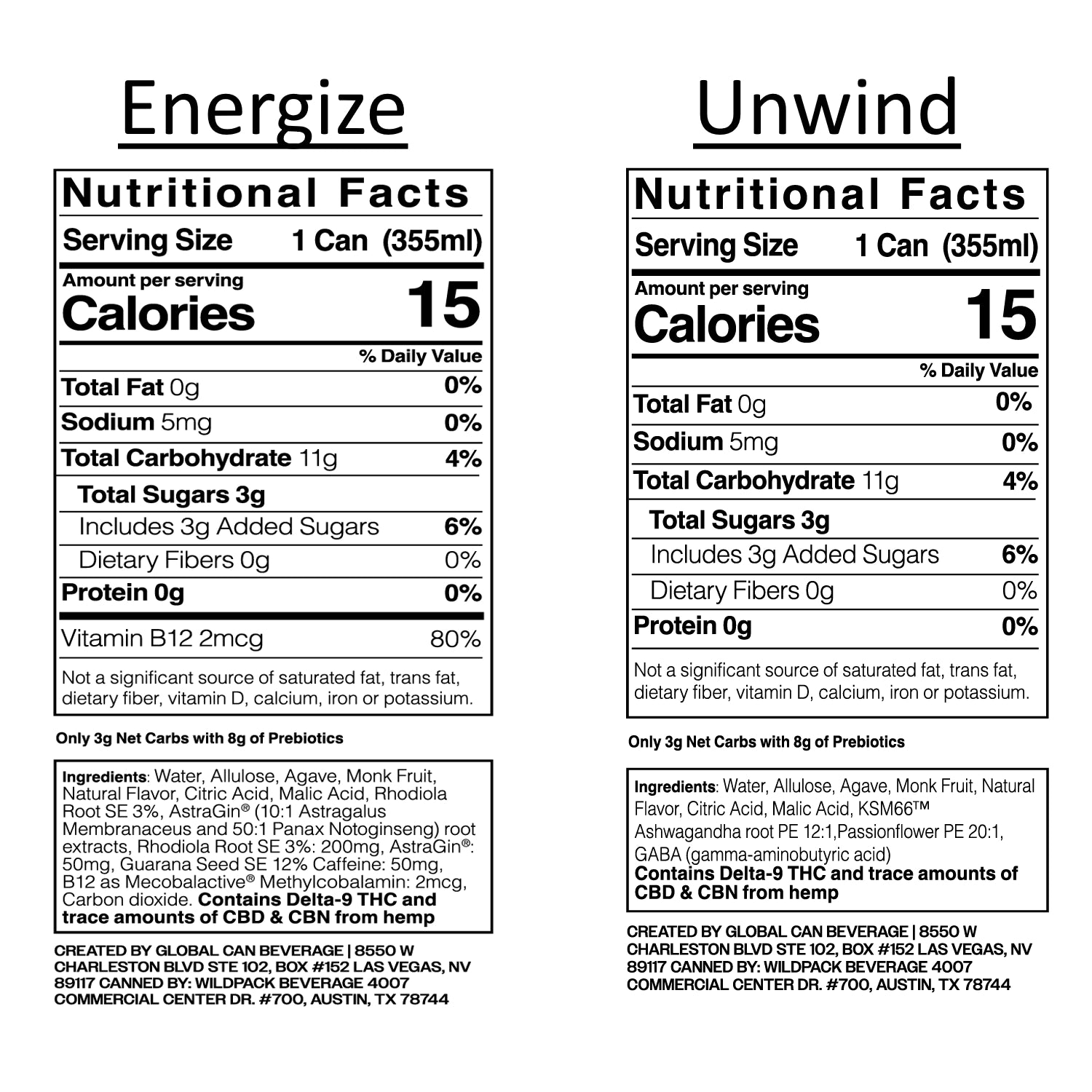 #1 Award-Winning THC Seltzer