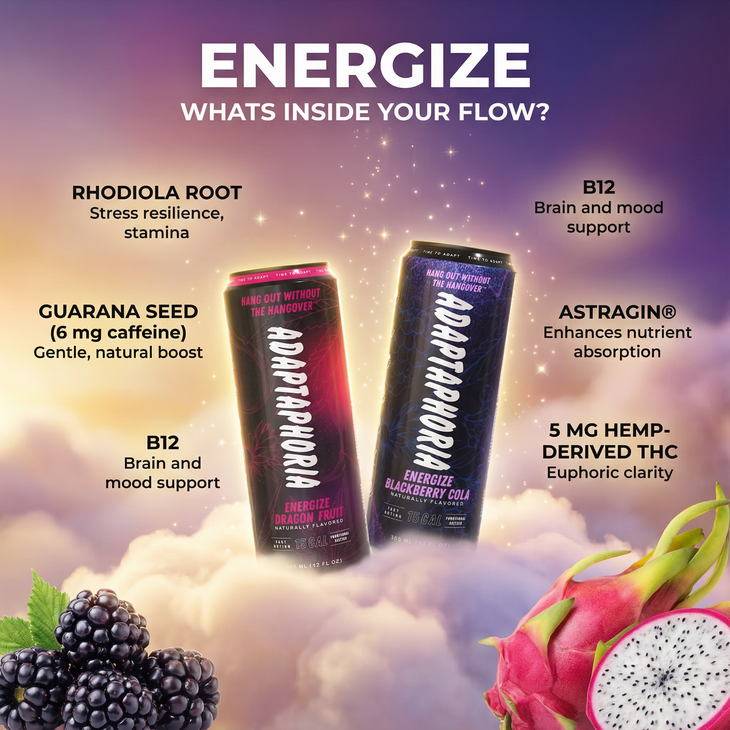 #1 Award-Winning THC Seltzer